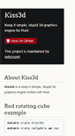 Mobile Screenshot of kiss3d.org